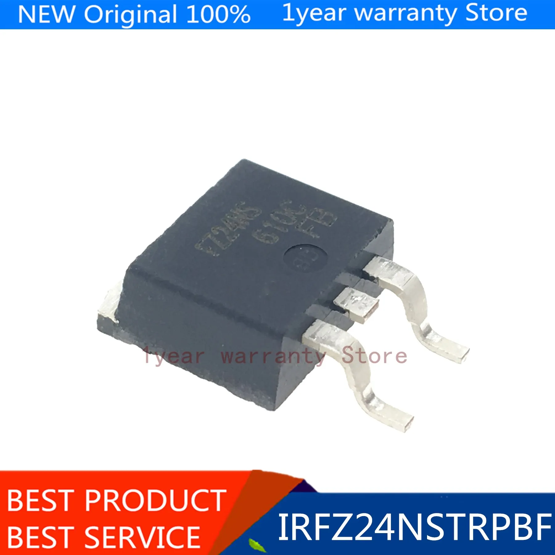 100% новая импортная оригинальная IRFZ24NSTRPBF IRFZ24NSTRLPBF IRFZ24NS FZ24NS IRFZ24NPBF-263 60V 17A |