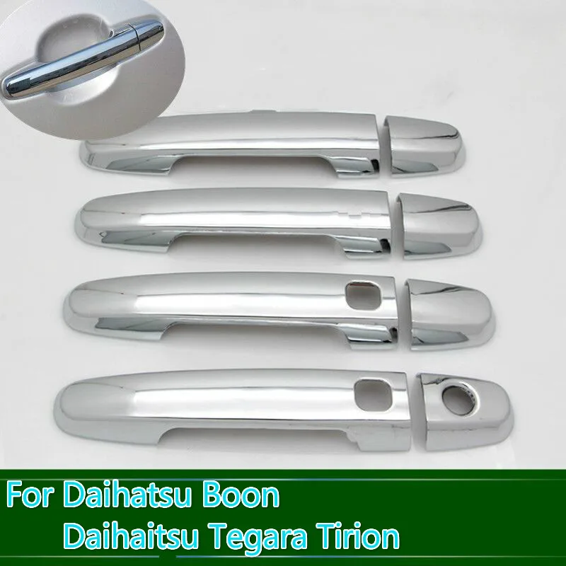 Хромированная накладка на дверную ручку для Daihatsu Boon 2004 2010 Daihaitsu Tegara tigaron 2011 2012 2013