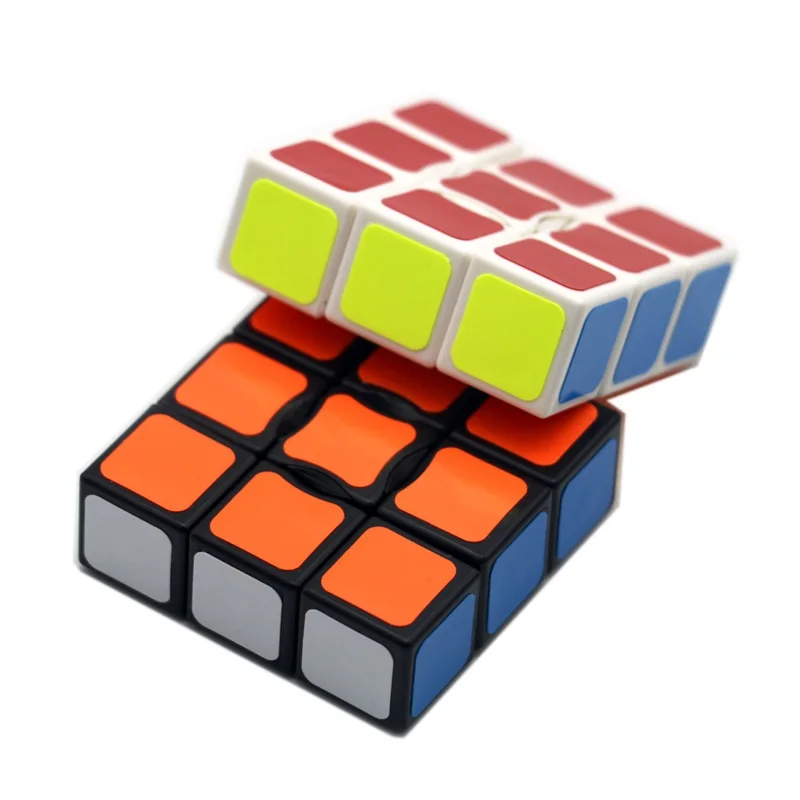 1x3x3 магический куб дискеты скорость головоломка игрушки антистресс Cubo Magico головоломка твист черный/белый