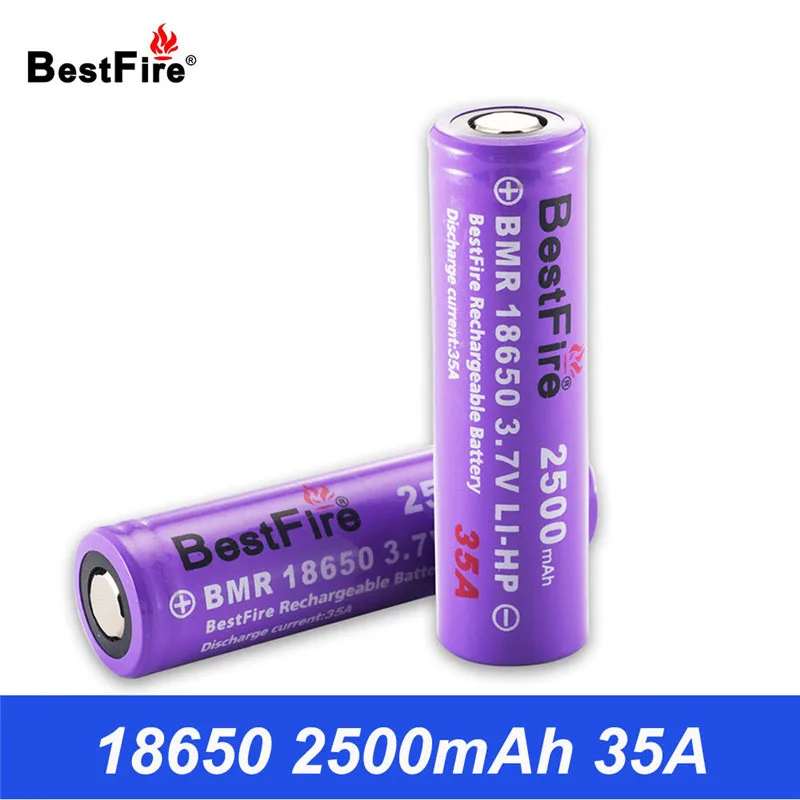 18650 аккумуляторная батарея 3 7 V 2500mAh 35A литий ионная для eleaf VS HE2 HE4 HG2 N003|lithium battery|battery