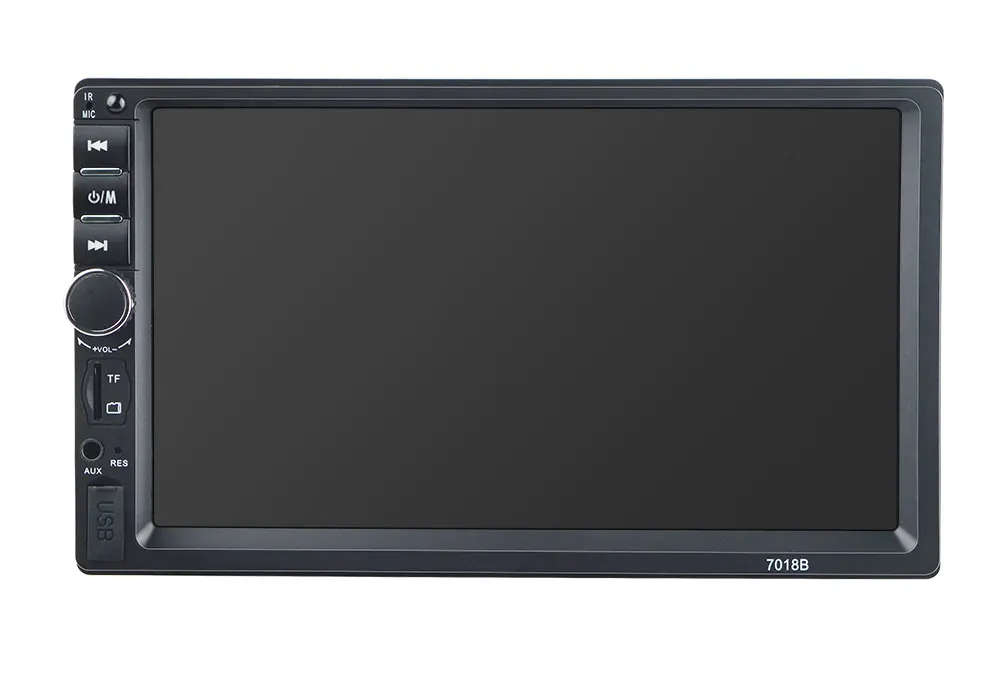 2 din автомагнитола " HD плеер MP5 сенсорный экран цифровой дисплей Bluetooth Мультимедиа USB 2din Авторадио автомобильный монитор резервного копирования 7018B