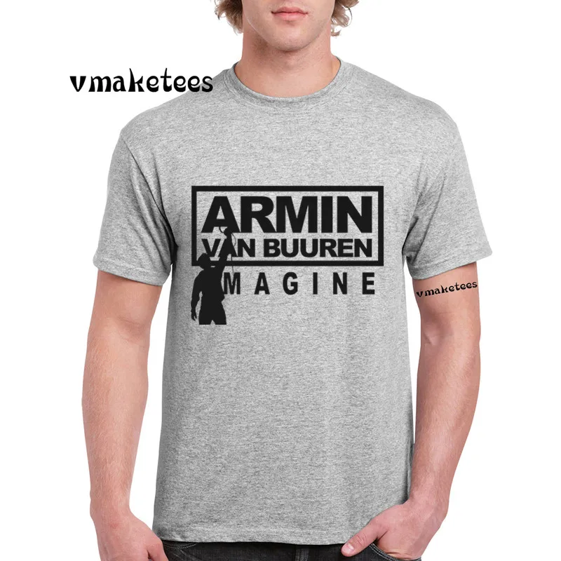 Футболка с логотипом Armin Van Buuren короткий рукав голландский транс популярная