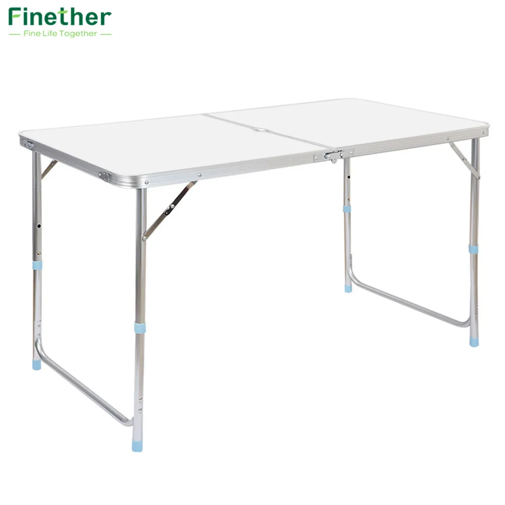 Портативный алюминиевый складной уличный стол Finether ультралегкий регулируемый