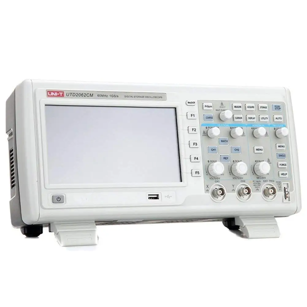 UNI-T UTD2062CM цифровое хранилище 60MHz 2CH 1GS/s 100-240VAC 45-440Hz | Инструменты