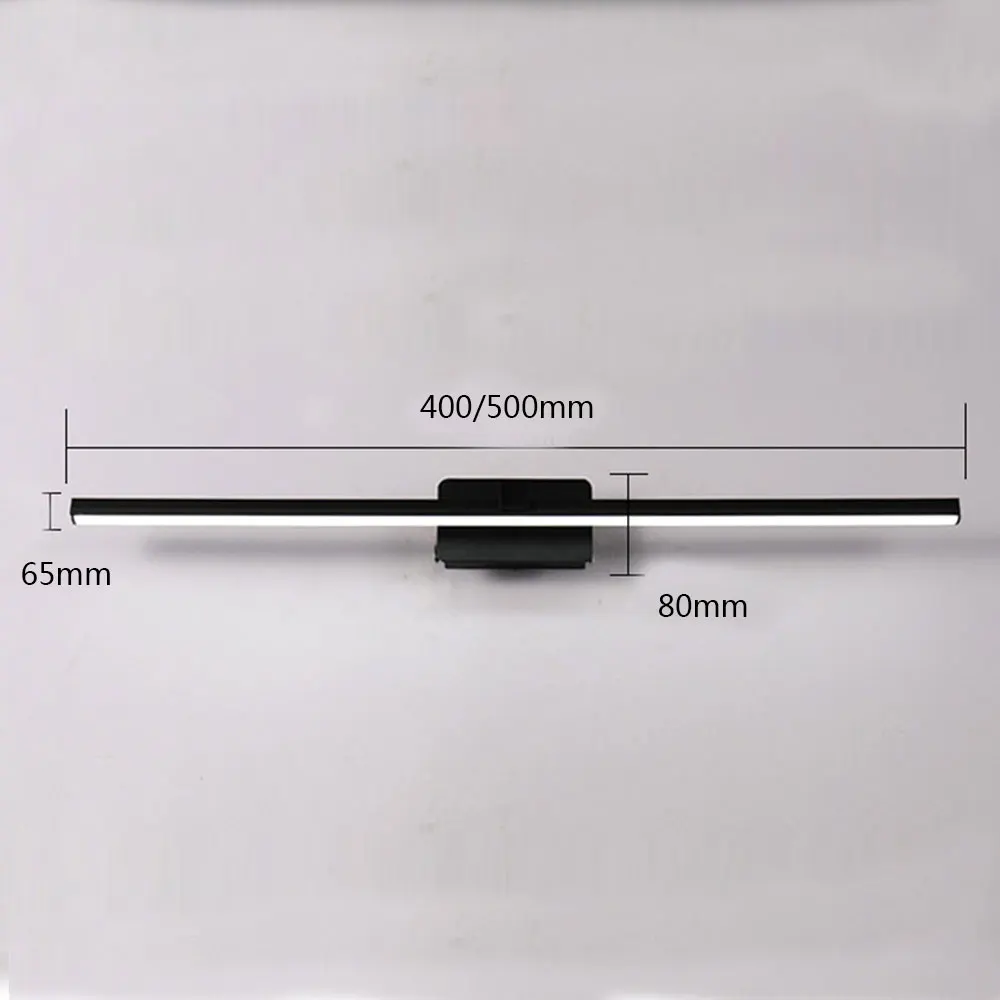 СВЕТОДИОДНЫЙ модный креативный минимализм для ванной комнаты зеркальные фары
