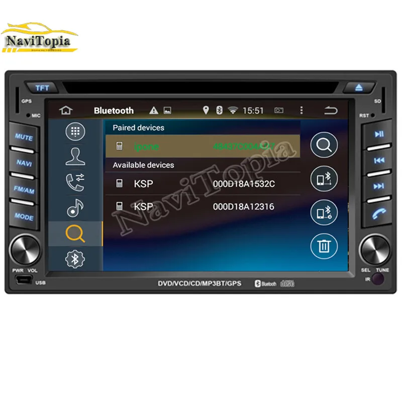 NAVITOPIA 4G ram 32G rom Восьмиядерный Android 9 0 автомобильный dvd-плеер gps для hyundai Tiburon 2001-2011