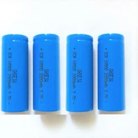 4pcs icr 18500 battery 3 7v 2000mah li ion rechargeable battery