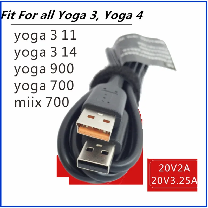 

Кабель-адаптер USB для зарядки и передачи данных для Lenovo Yoga 3, 11, 14, Yoga 4, 700, Yoga 4, 900 Pro, miix 700s, Yoga 700, 900