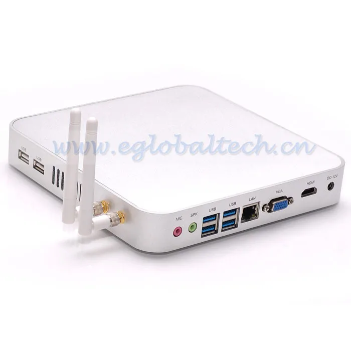 Openelec XBMC HTPC Fanless Mini PC Windows Intel Celeron C1037U 1.8Ghz Dual Core CPU USB 3.0 8G RAM 1T HDD Ethernet Controller | Компьютеры