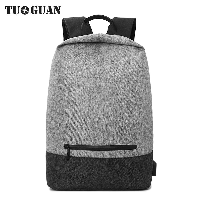 Рюкзак TUGUAN для ноутбука 12 15 6 дюймов рюкзак Черная мужская сумка с защитой от