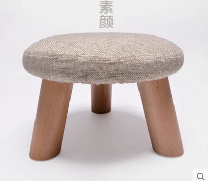 Табуретки и оттоманки мебель для гостиной Детская Мебель Ткань + деревянный