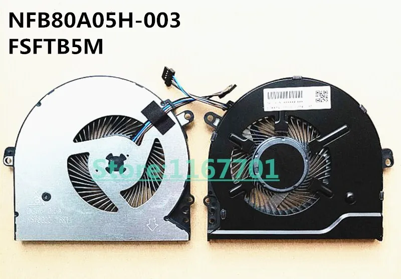 

New Original Laptop/notebook CPU Cooling Fan For HP 15-CC 15-CC701TX 15-CC707TX 15-CC708TX 15-CC725TX NFB80A05H-003 FSFTB5M