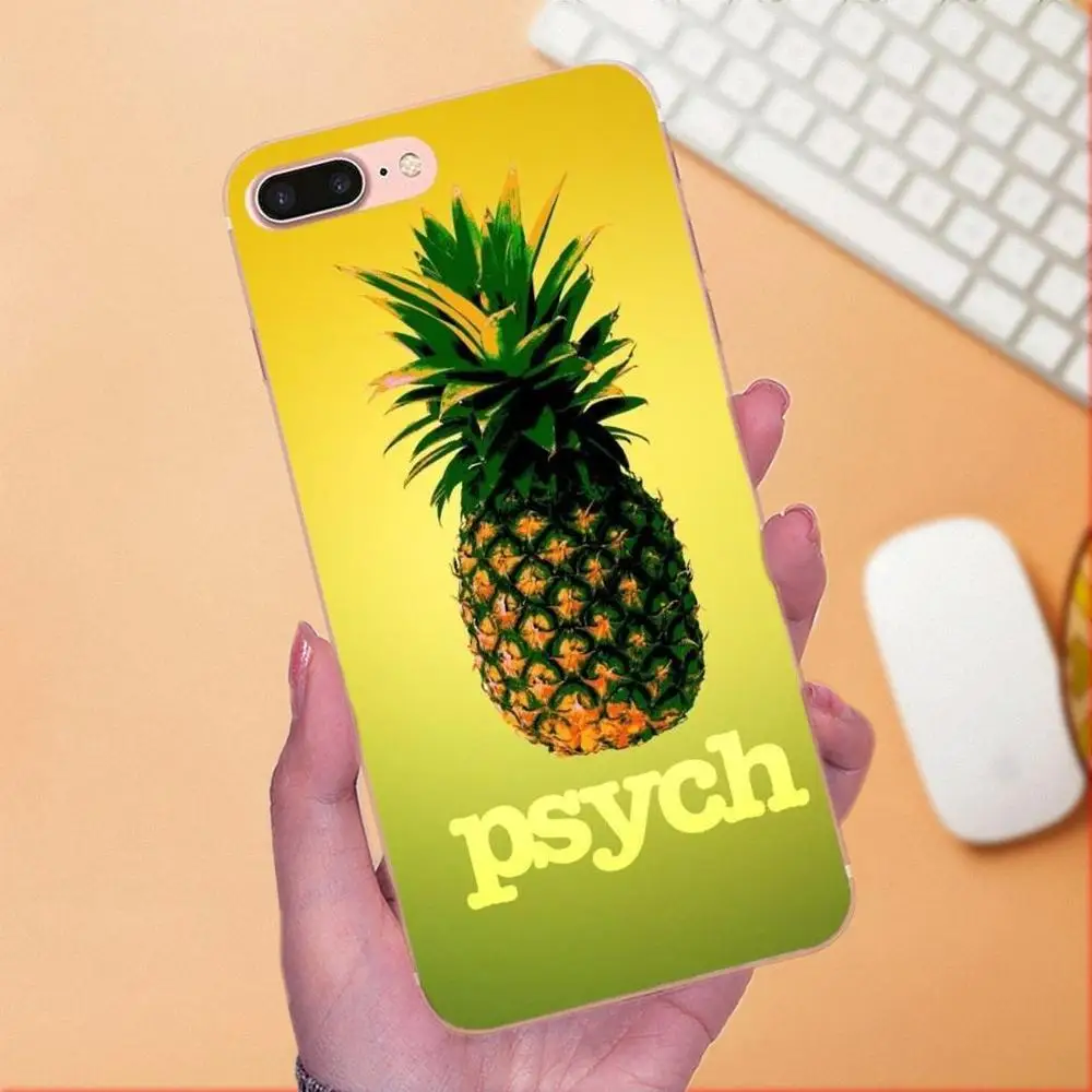 Удивительный Psych ананас для LG Nexus 5 5X G2 G3 mini spirit G4 G5 G6 K4 K7 K8 K10 2017 V10 V20 V30 стилус ТПУ