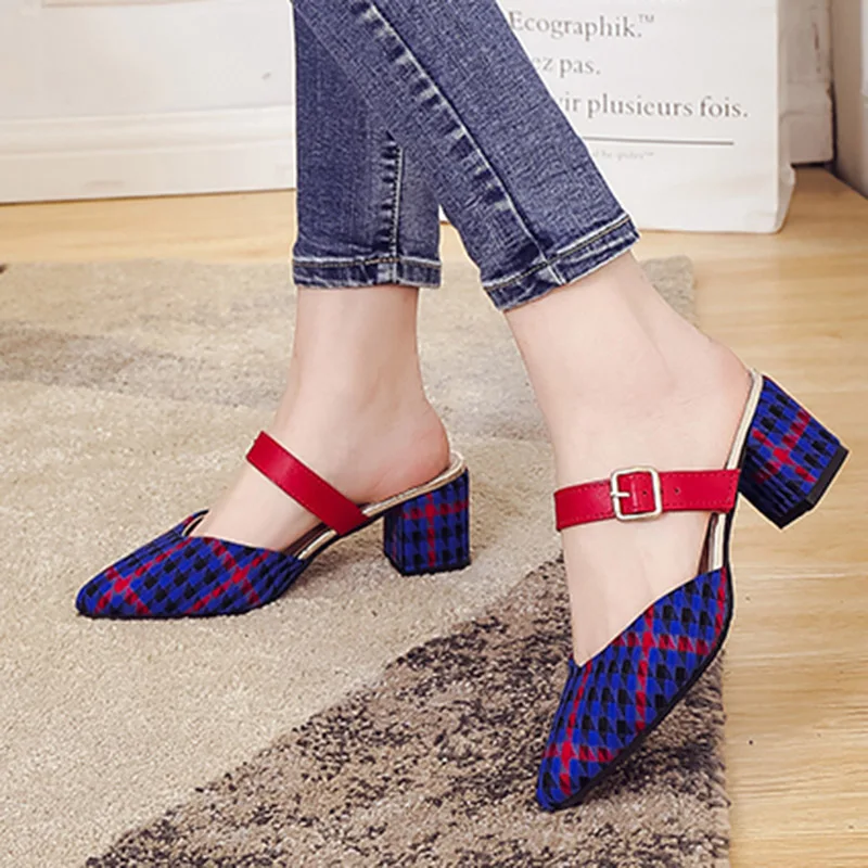 Большие размеры 35-44 женские шлепанцы коллекция 2019 года сезон весна-лето