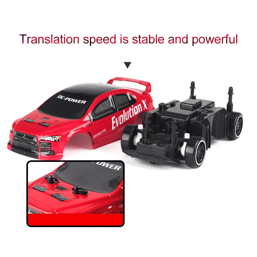 Гоночный автомобиль с дистанционным управлением 30 км/ч 2 4G 4WD RC Дрифт скоростной