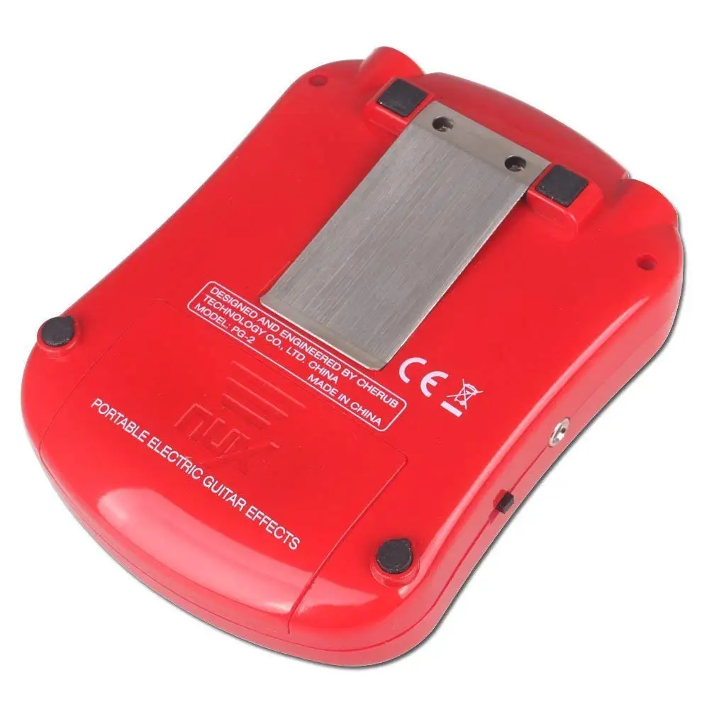 NUX PG-2/PA-2 портативная электрическая/Акустическая гитара портативная хор флангер тремоло Гитара педаль эффектов и тюнер метроном