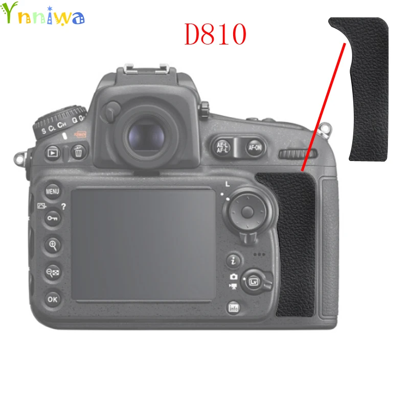 Резиновая задняя крышка для Nikon D810 резиновая запасная деталь DSLR камеры|cover dslr|rubber