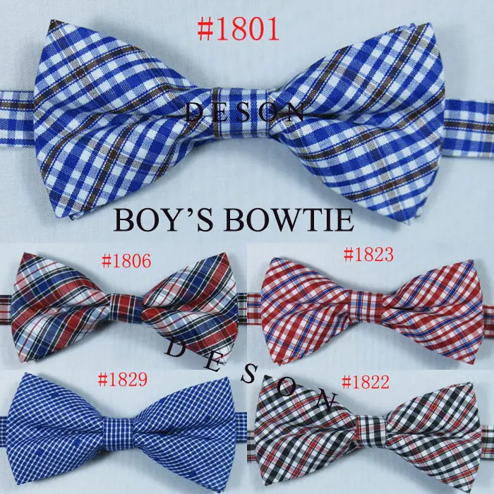 

Boy Fashion Cotton Bow Ties School Suite Accessories Wedding Tie Children Student Gravatas Tuxedo
