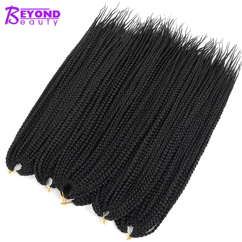 Beyond beauty Crotchet Box сплетенные волосы для наращивания Омбре черные коричневые цвета плетение волос Синтетические жгуты для вплетания оптом