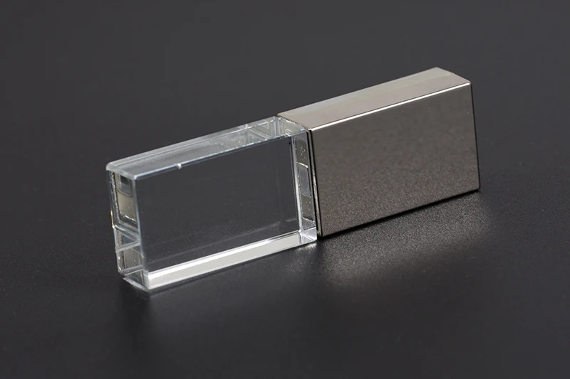 JASTER Crystal usb палочки 3d печать на заказ логотип 10 шт. бесплатно 4 ГБ 8 ГБ 16GGB 32 Гб 64 Гб usb флеш-накопитель прозрачное стекло