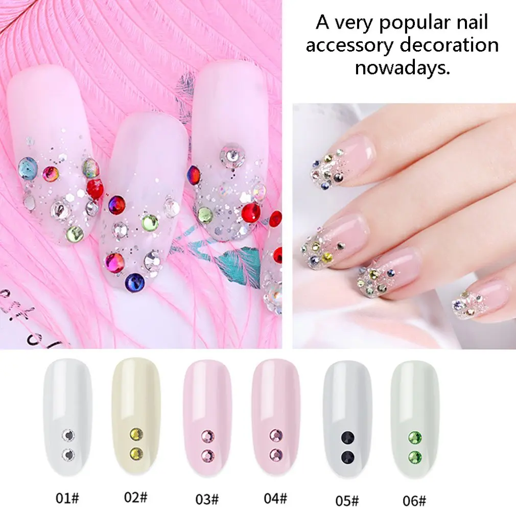 

SS10 Diamond Polish DIY Nail Glitter Nail Decoration Sequins Nail Flakes Mirror Powders Nail Tip Sequins