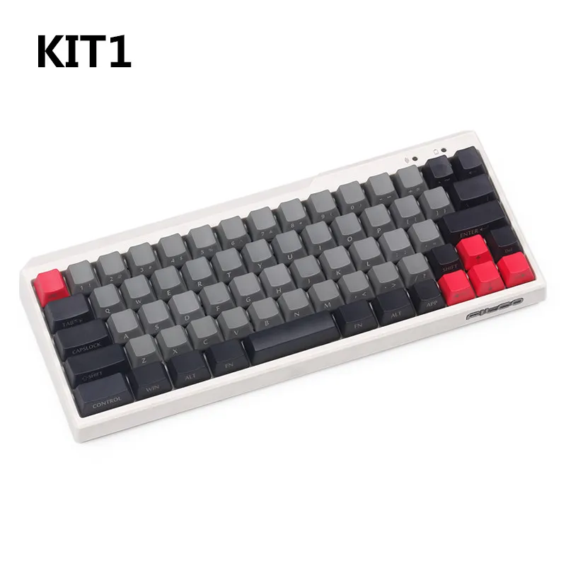 Черная пустая механическая клавиатура pbt filco minila air толстая боковая печать топ с