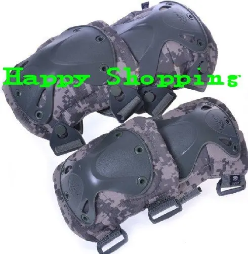 

Transformers tactical hunting combat cycling knee and elbow protector pads set ACU camo