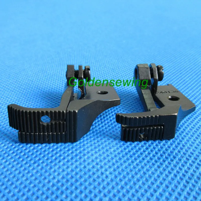 Для CONSEW 206RB SINGER 111 211W левая и правая ступня на молнии набор ступней для прогулок |