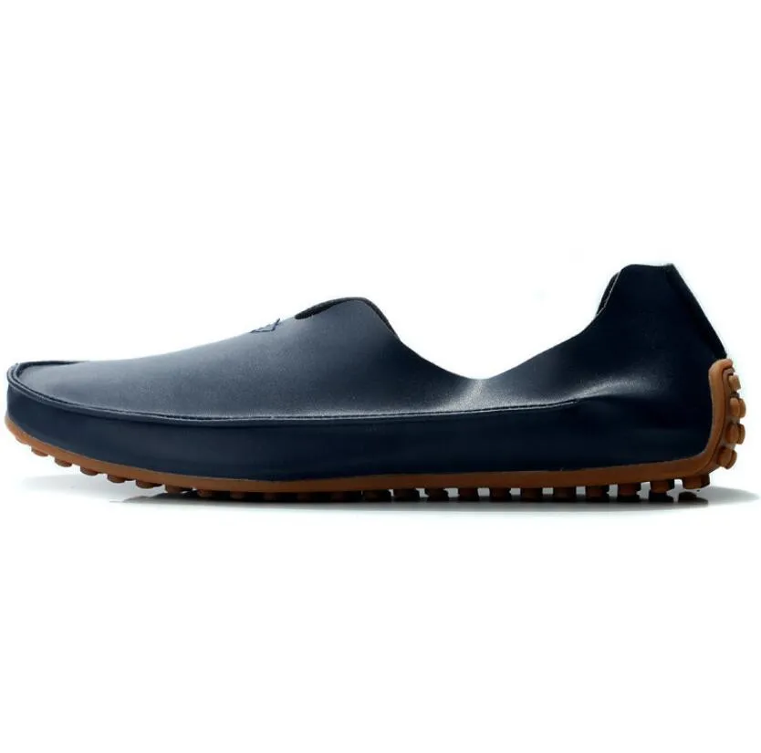 CHAISHOU man shoes Spring new leather genuine plus big size 36-47 slip-op Flats Casual Shoes Peas CS-85 | Обувь