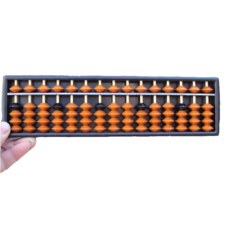 Пластиковый Abacus арифметические счеты соробан 15 Цифровой Детский математический