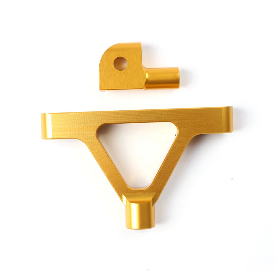 

Motorcycle Steering Damper Stabilizer Bracket Mount Kit for Kawasaki ZX6R 2007 2008 CNC Black Gold Silver Set