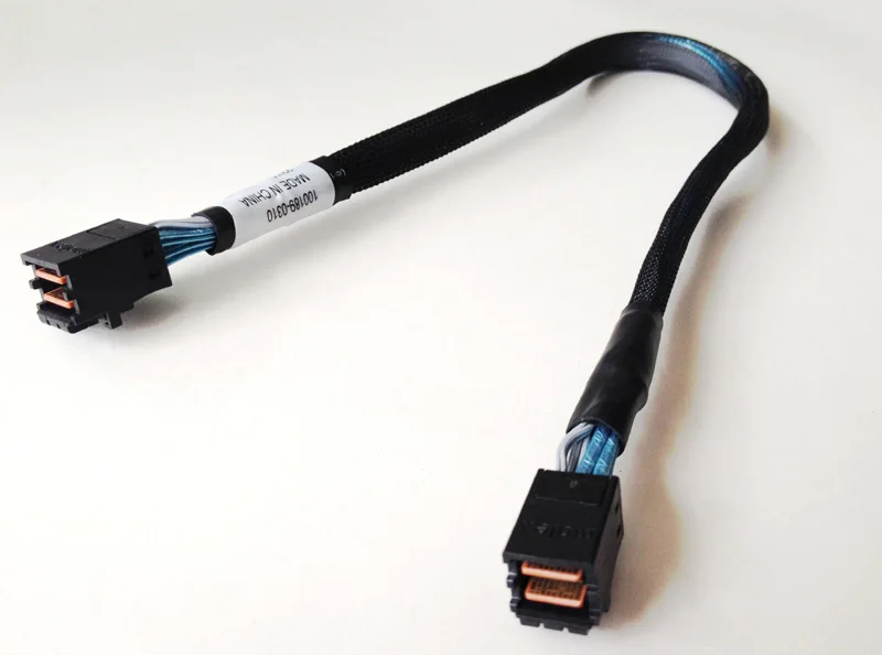 Мини Кабель SAS HD SFF 8643 внутренний кабель переходник для компьютера и жесткого