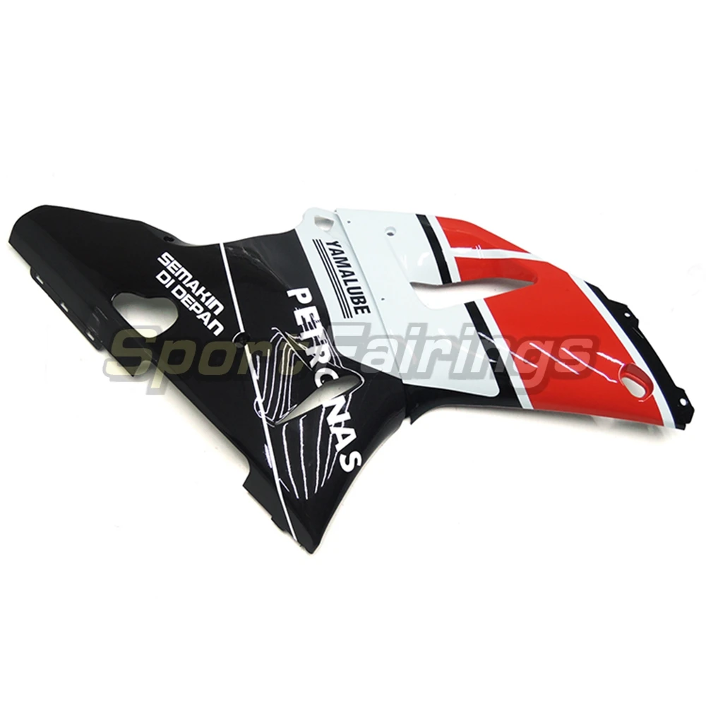 FAAC красно-белые Обтекатели из АБС-пластика для Yamaha YZF1000 R1 00 01 2000 2001 комплект
