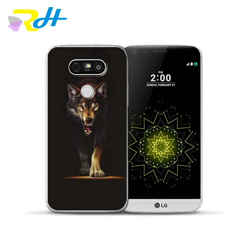 Чехол для LG G4 G5 G6 мягкий чехол с волком Q6 Q8 тонкий K4 K7 K8 K10 2017 X Power 2 телефона экраном