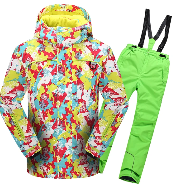 Лыжный комплект для девочек Detector детский уличный водонепроницаемый