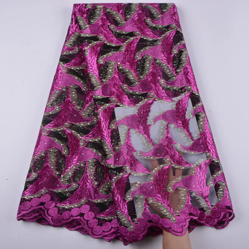 Нигерийский французский Тюль кружевная ткань 2018 Высокое качество сетка кружева