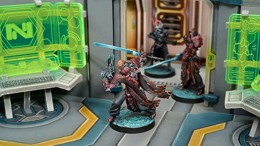 [Loong Way Miniatures] Corvus Belli Infinity 0533 UMBRA LEGATES 32 мм Металлические Миниатюрные|Аксессуары для
