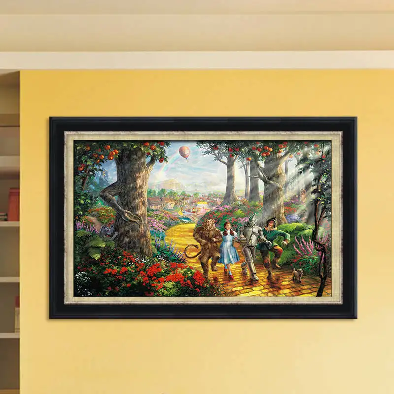 HD печать фильм плакат волшебник унции фильм картина маслом без рамы картины маслом на холсте для домашнего декора стен