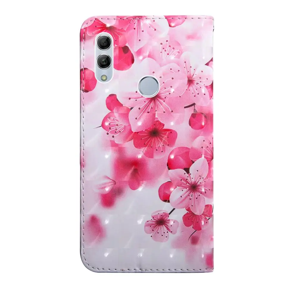 Чехол для Huawei Honor 10 Lite/8C Модный Блестящий кожаный чехол с откидной крышкой и