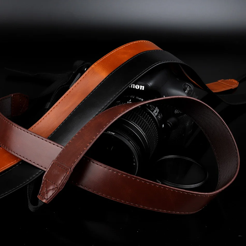 Ремешок для камеры из искусственной кожи плечевой ремень DSLR ремешок на шею Sony A7 III