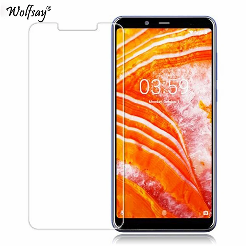 2 шт стекло для телефона Nokia 3 1 Plus защита экрана закаленное Plus/X3 стеклянная пленка