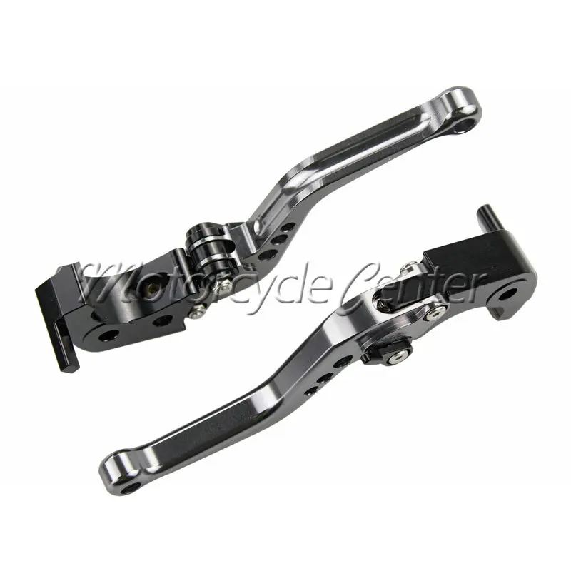 CNC Short Brake Clutch Levers For Kawasaki Ninja ZX6R 636 ZX10R Z1000SX Ninja1000 Tourer Z1000 Z750R Z 1000 750R Gray Lever | Автомобили и