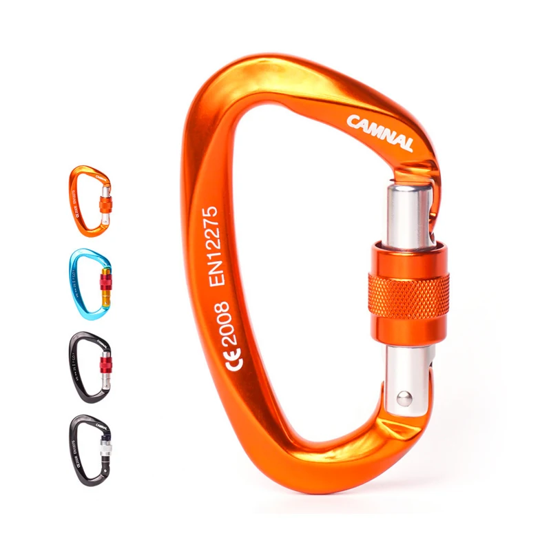 

P223 Пряжка для уличных работ по скалолазанию на высоте, подъем, пожарная безопасная пряжка 25 кН, Проволочная Пряжка, главный замок типа D, глав...