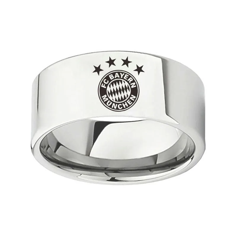 FC Ring Titanium Steel 10MM Fan Gift | Украшения и аксессуары