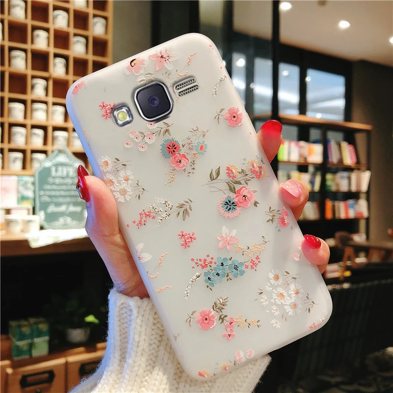 Роскошный coque чехол для Samsung Galaxy J3 2016 j310 задняя крышка телефона тисненый
