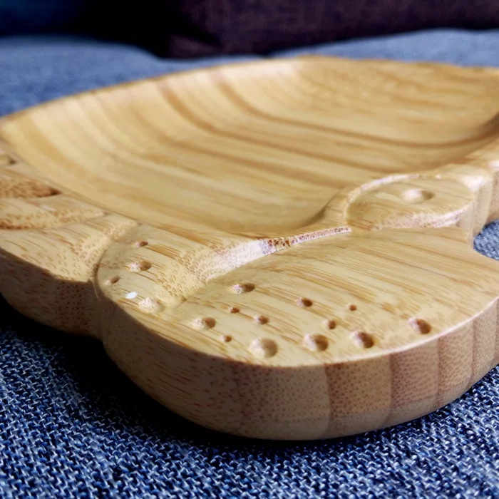 Бамбуковая форма краба Сервировочные подносы для вечеринки/отеля/дома обеденная