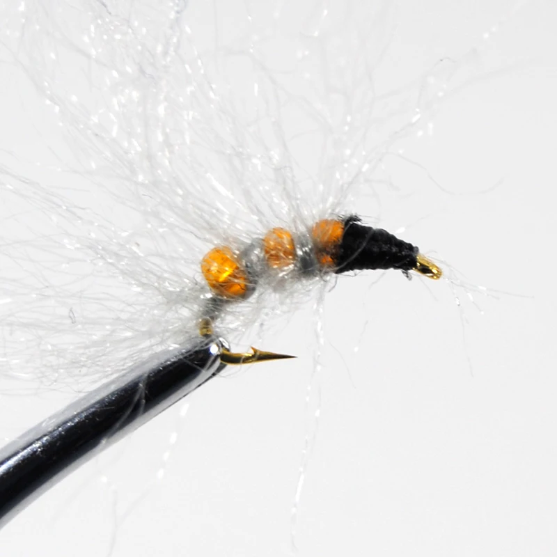 Стеклянная бусина Bimoo Caddis Larva Pupa Nymph для ловли мухи форели рыболовная наживка