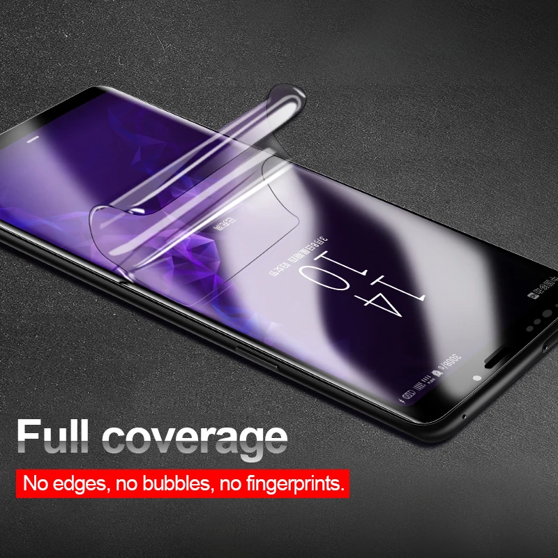 RZP 9D полное покрытие экрана протектор для Samsung Galaxy S8 S9 Plus Note 8 9 S7 edge защитная пленка