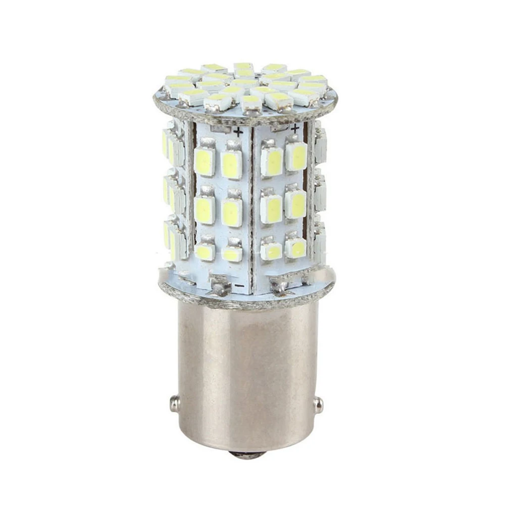 2 шт. BAY15D 1157 Белый автомобиль задние стоп сигнал светильник яркий 64 SMD