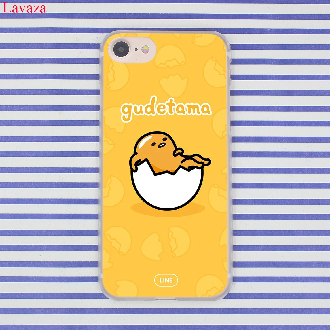 Жесткий чехол для телефона Lavaza милый gudetama lazy egg iPhone XR XS X 11 Pro Max 10 7 8 6 6S 5 9 SE 4 7|phone
